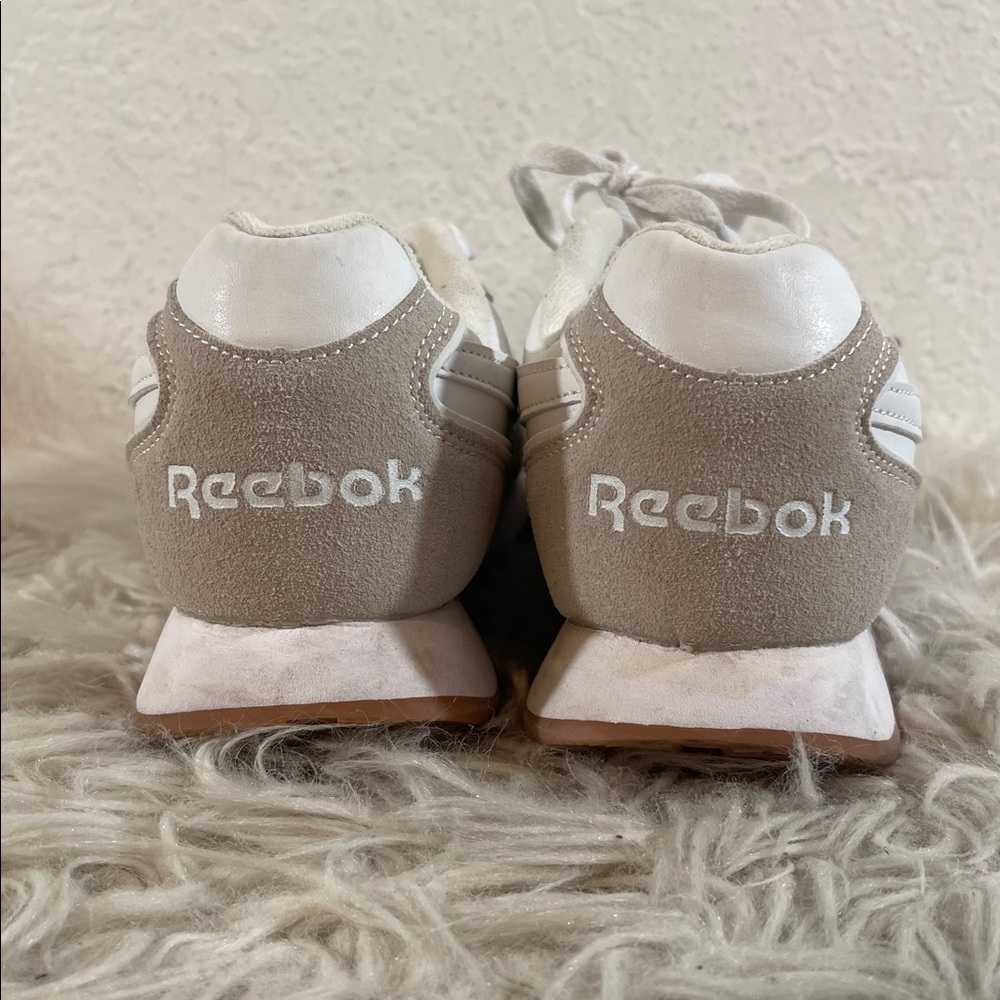 Reebok Womens Classic Harmon FFC0119598 White Casual Shoes Sneakers Size 8.5 - Picture 6 of 11